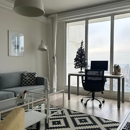 Apartment 35th Floor Gem With A Sky-high View Over Skopje